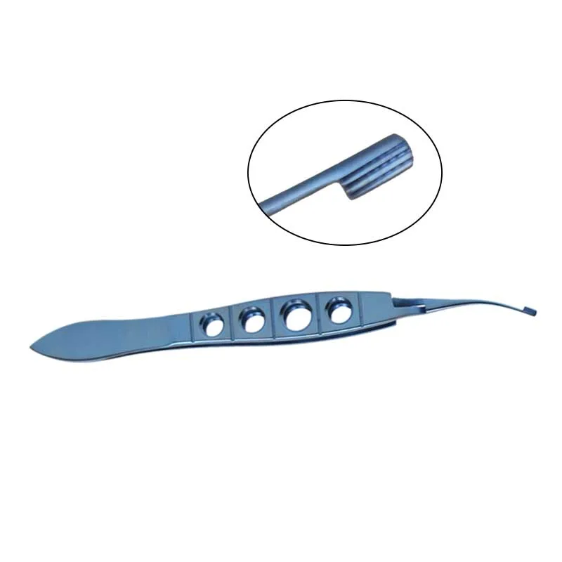 

Ophthalmic Tweezers Titanium Alloy Nucleus Fragment Forcep Titanium Ophthalmic Eye Surgical Instrument