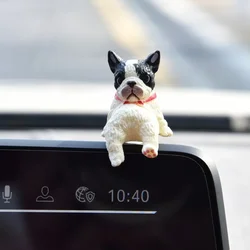 Set of 5 Cute and Quirky Dog Figurine Car Dashboard Ornaments (E)