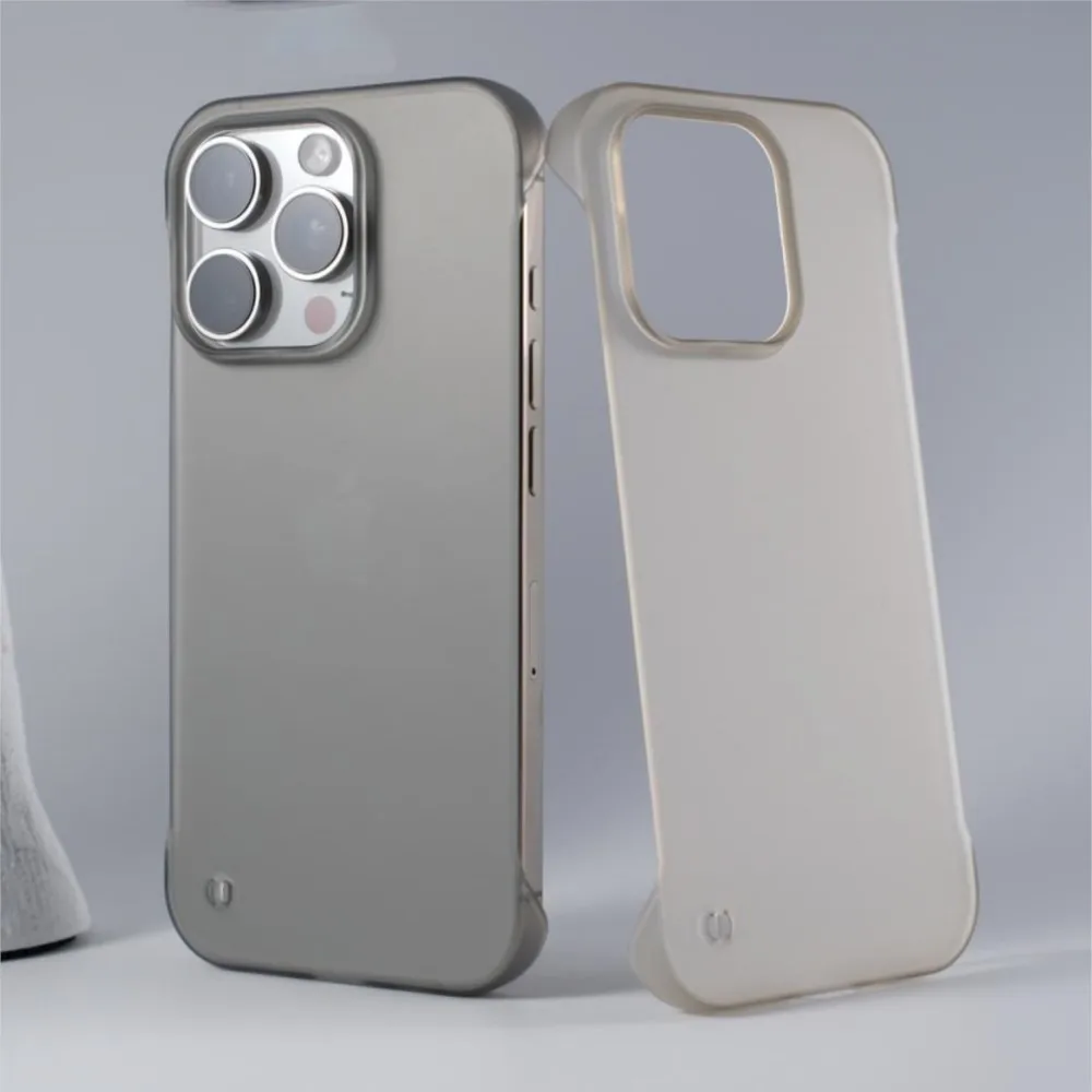 Ultra-Thin Frameless Glossy Hard Matte Slim Breathable Case