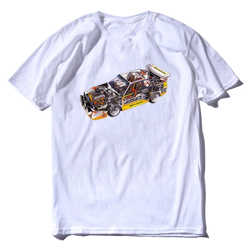 Clothes Slim Fit Printing Fashion T-Shirt Men Clothing S1 Car Fans