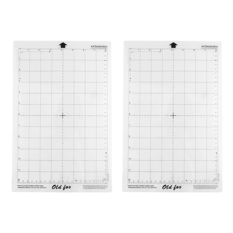 

Новинка 6 шт. сменный коврик для резки клейкий коврик с мерной сеткой 8 на 12 дюймов