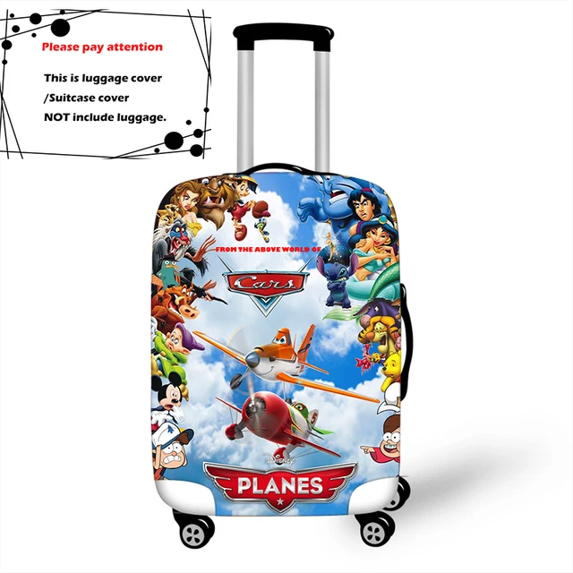 Disney Movie Planes Elastic Luggage Protective Cover Trolley Suitcase Dust Bag  Case Cartoon Travel Accessories - AliExpress