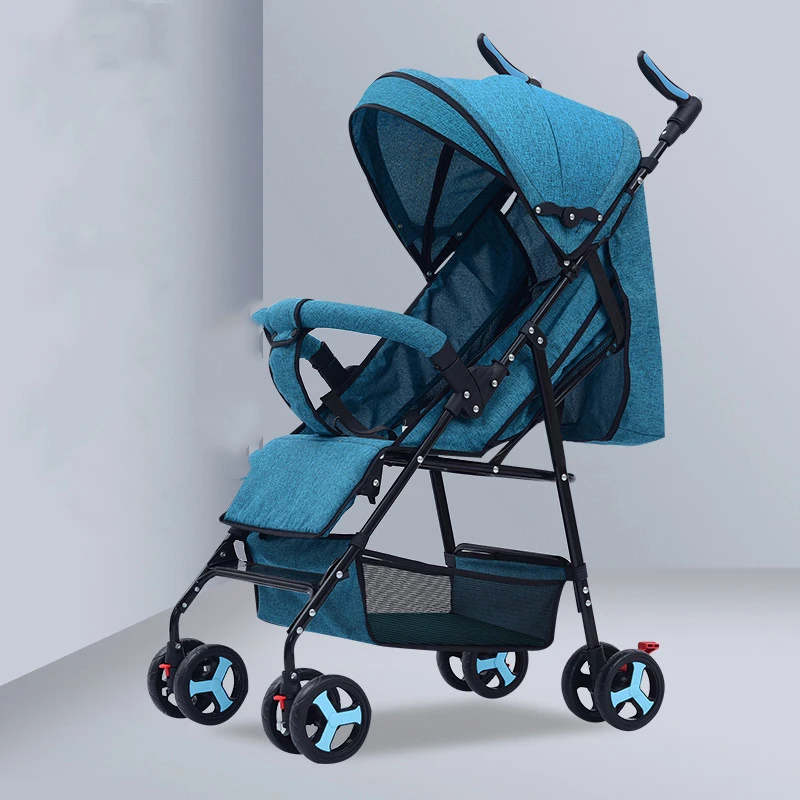 Stylish Portable Stroller Baby Stroller Baby Carriage High Landscape Portable Travel Pram Newborn New