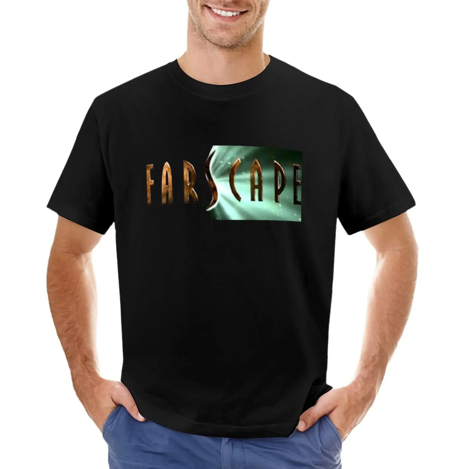 

Farscape Logo T-Shirt boys white t shirts hippie clothes anime mens white t shirts