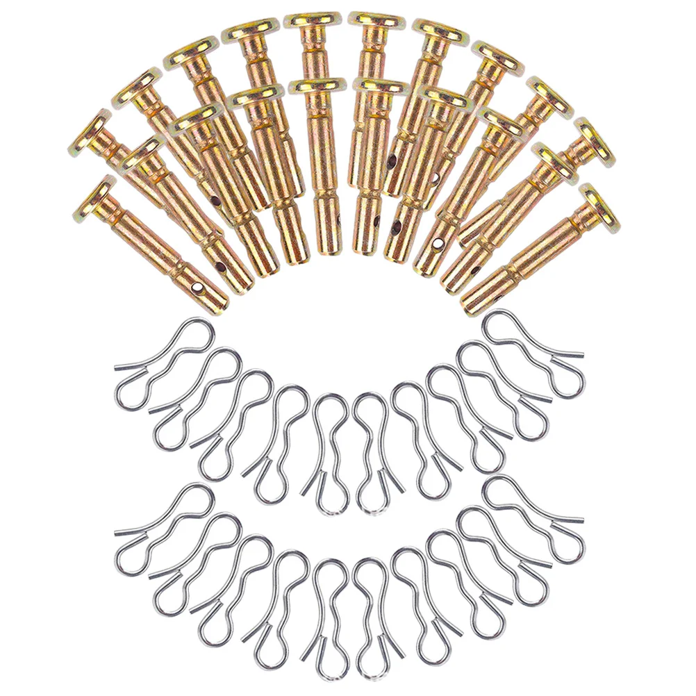 Snowplow Shear Pins Replacement Metal Blower Accessories Thrower Stainless Steel Snowblower Part and Cotter