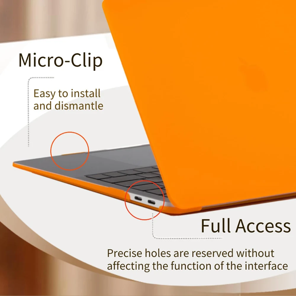 Ultra Slim Protective Hard Shell Laptop Case