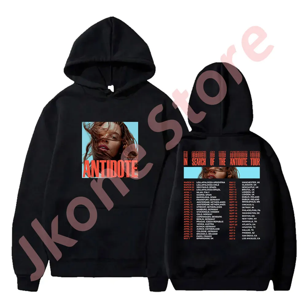 

Fletcher In Search of the Antidote Tour Merch Hoodies New Logo Sweatshirts Women Men Fashion Casual Pullovers Top