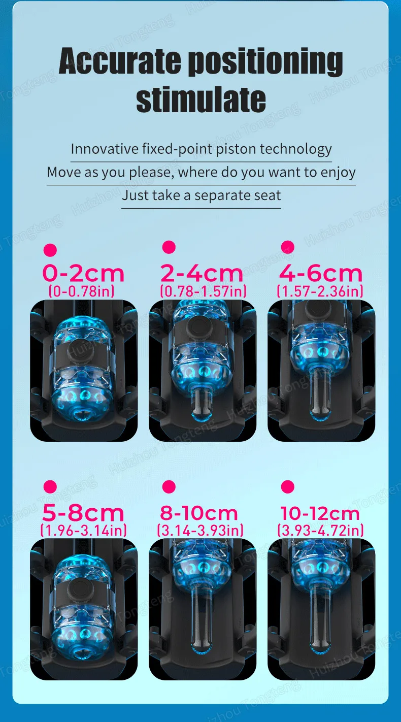 HeartCaptor Electric Male Masturbator Cup Automatic Telescopic Thrusting Handsfree Adult Toy - Details 20