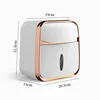 No-Nail Toilet Tissue Box Wall-Mounted Waterproof Toilet Paper Box Free Punch Tissue Box Toilet Paper Roll Paper Storage Rack 6