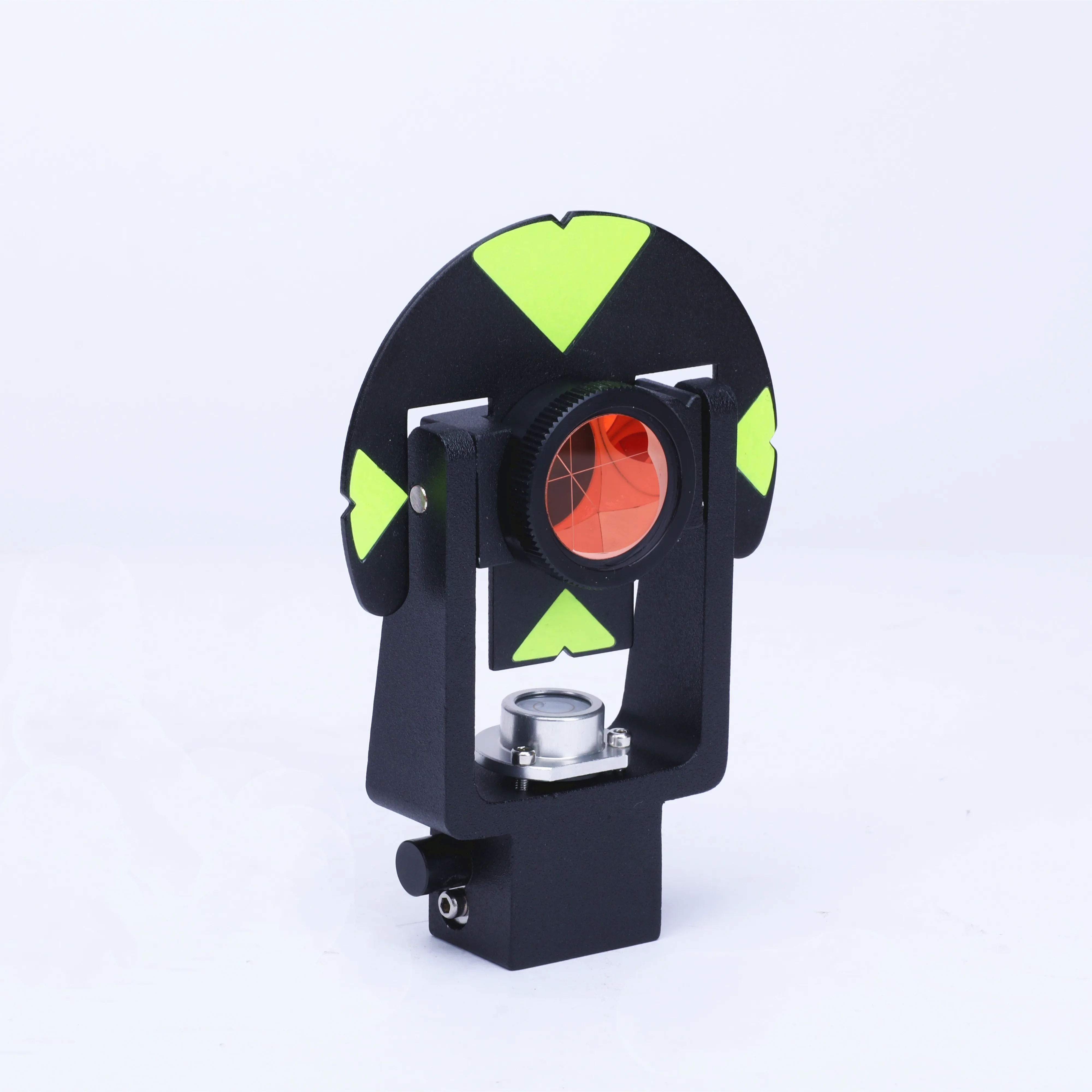 GMP101 Aluminum Body Mini Prism Set MP064 17.5mm With Bubble, Target Plate & Spi