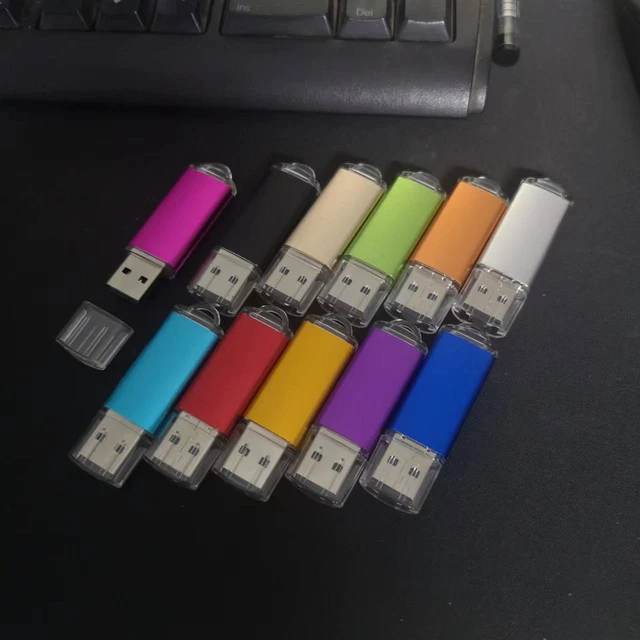 100 1 Go Logo Personnalisé Clé USB Clé En Métal Forme