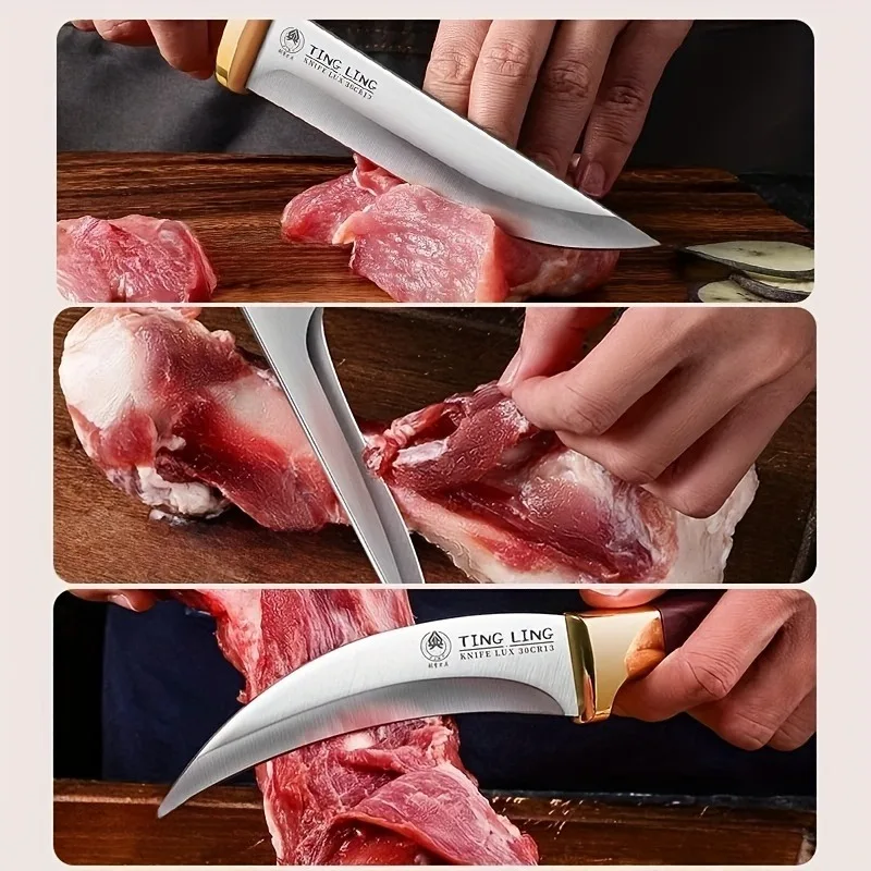 Professional Kitchen Knives Set Durable Stainless Steel