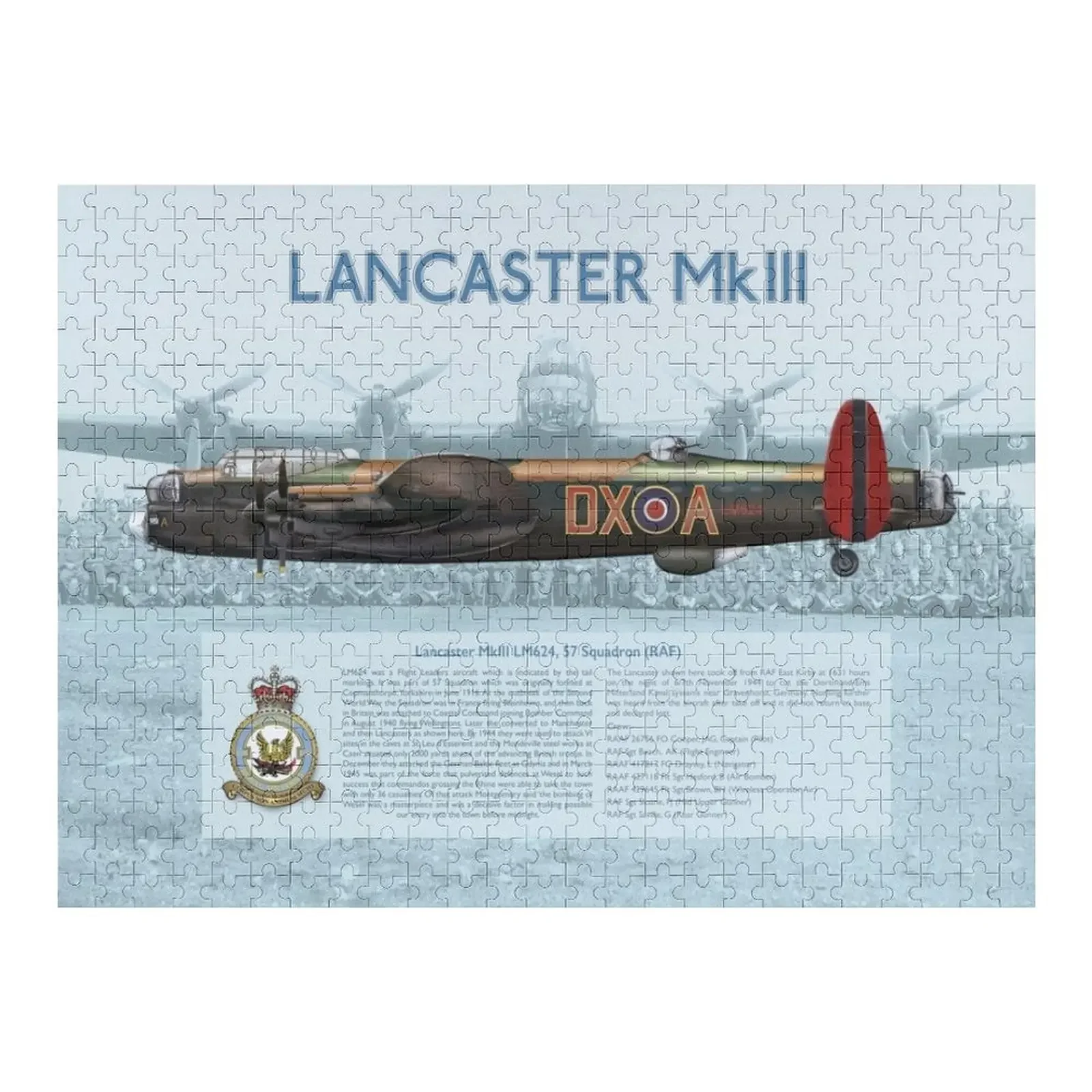 

Детский деревянный пазл Lancaster LM624