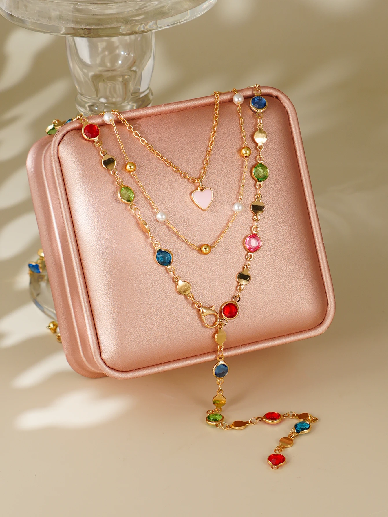 3pcs Ladies Necklace Adjustable for Women