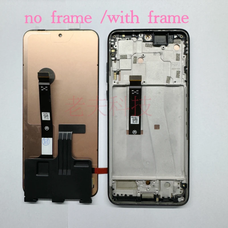 Original LCD Display Touch Screen Replacement Motorola Edge 30 Neo edge30 neo XT2245 With Frame Wireless Charging Flex