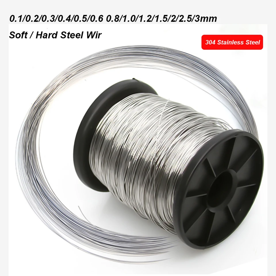 ᐉ Filo D'acciaio Inox 304 0,05-6mm | Filo Per Legare, Giardino - Foto 8