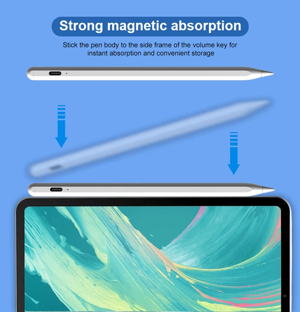 Stylus Pen for Apple iPad Pencil - Pen for iPad 10th 9th 8th 7th 6th Gen  Palm Rejection for Apple Pencil 2nd Generation Compatible 2018-2022 iPad  Mini