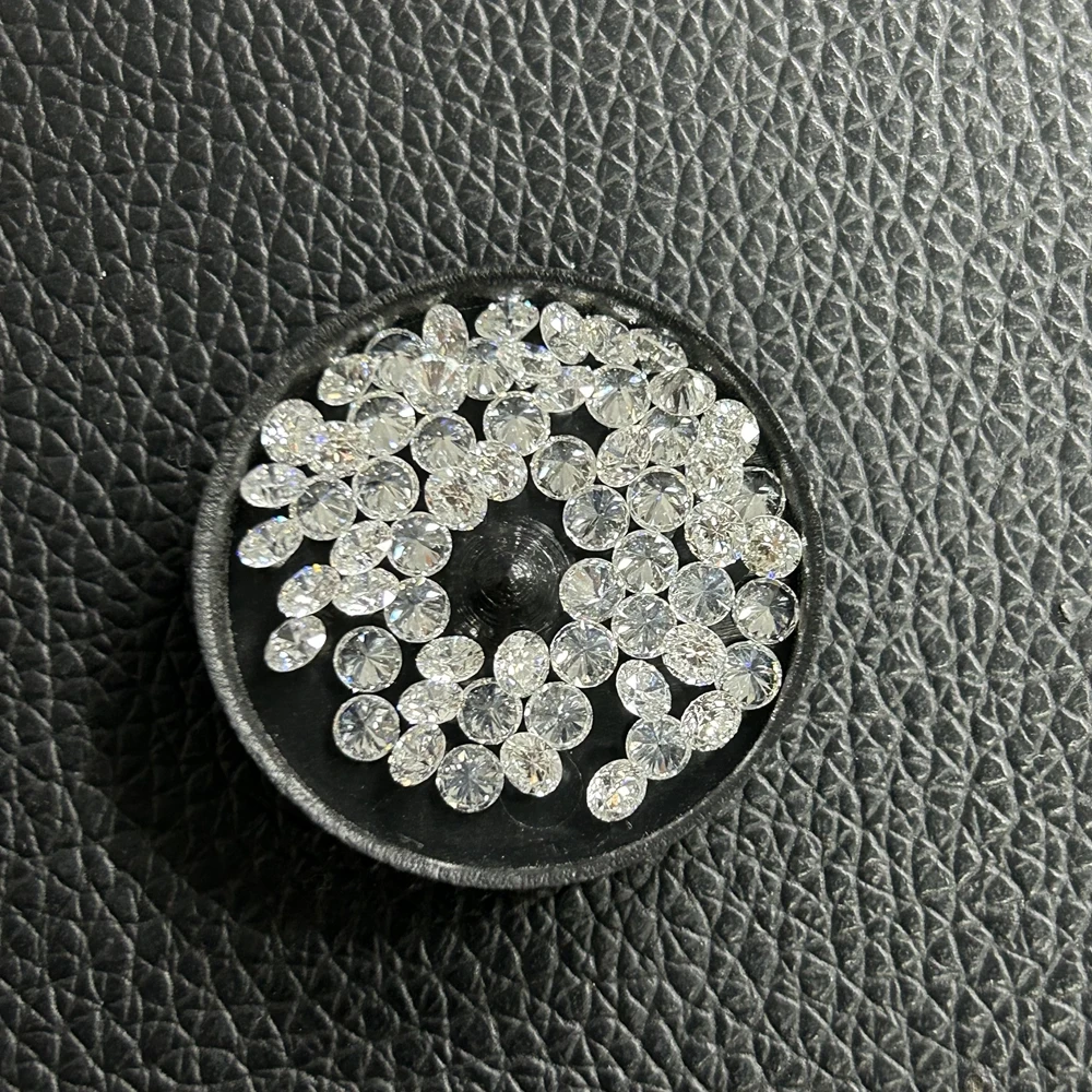 Meisidian 0.1-1.5 Carat Size 3-7.5mm DEF VS VVS HPHT Diamond Lab Grown Diamond 5