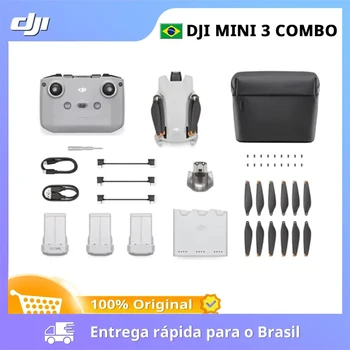 Drone DJI Mini 3 / Mini 3 Fly More Combo, meno di 249 g, trasmissione a 10 km, tempo di volo massimo di 38 minuti, video 4K HDR, nuovo di zecca, disponibile in magazzino.