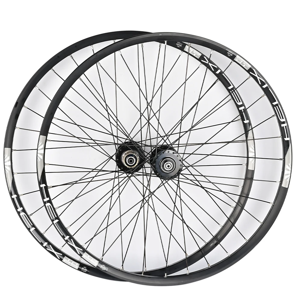 Novatec Fahrradradsatz 26/27,5/29 Zoll mit D042SB Naben QR SunRingle Felge 32 Löcher MTB BIKE Rad Scheibenbremse Innenrohr – Detail 6