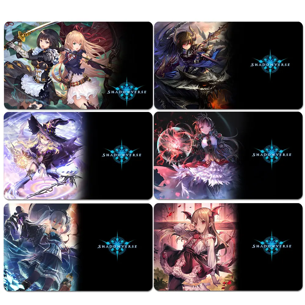 

Shadow Verse Evolve Playmat TCG Trading Card Game Mat Arisa Luna Olivier Gabriel Table Mat-S0001