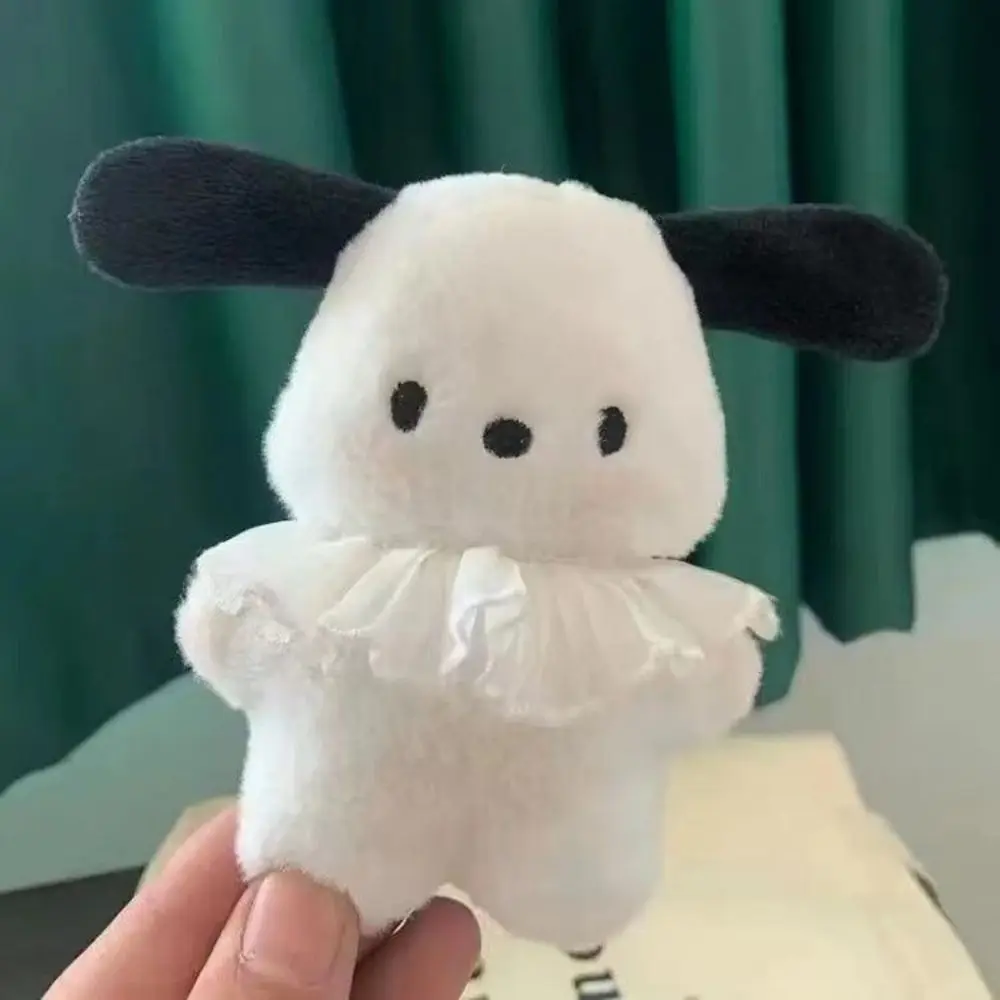 Sanrio Plush Pochacco Key Chain Cute Doll Girl Diy Plush Bag Pendant Kawaii Room Decoration Children Pillow Couple Gift 5