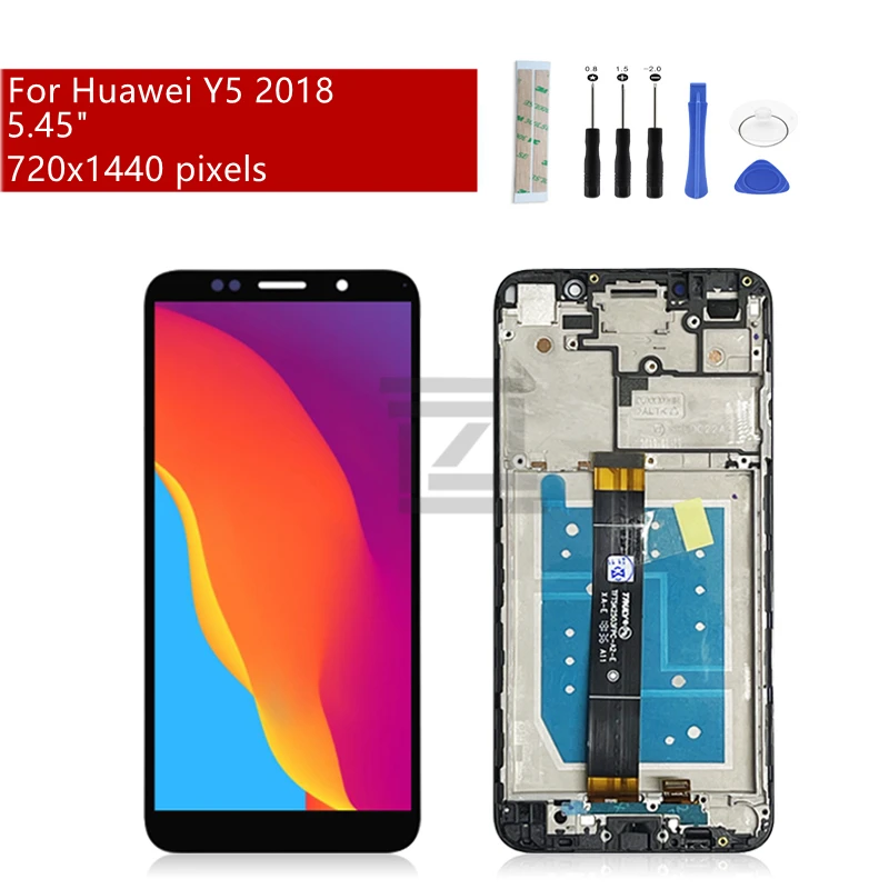 

For Huawei Y5 2018 LCD Display Touch Screen Digitizer Assembly For Huawei Y5 Prime 2018 Display Replacement Repair Parts 5.45"