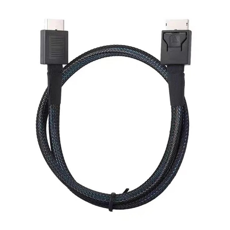 

Соединительный кабель Oculink 0,5 м OCuLink PCIE 4i SFF-8611 Male to SFF-8611 Male SSD Data Active Cable