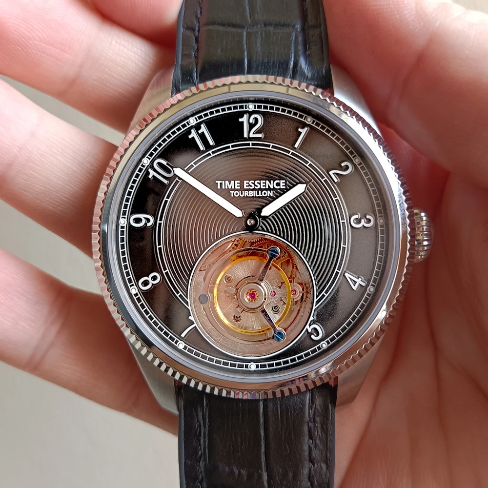 Tourbillon watch hand wind movement 28800 frequency 48 hours power