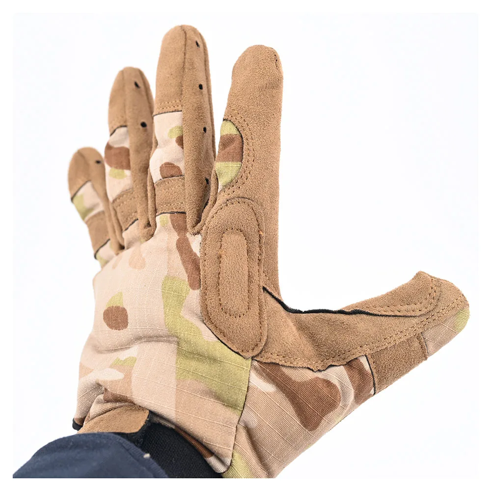 Gants hiver camouflage ouate coton souples chauds sports randonnée protection pêche