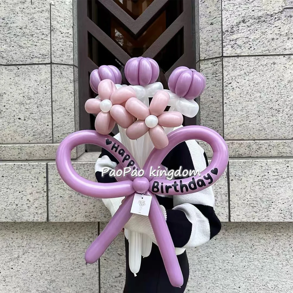 Neue Magische Ballon Blume Material Tasche Geburtstag Party DIY Hochzeit Dekoration Ballon Brautstrauß Zu Liefert Foto Geschenk – Detail 13