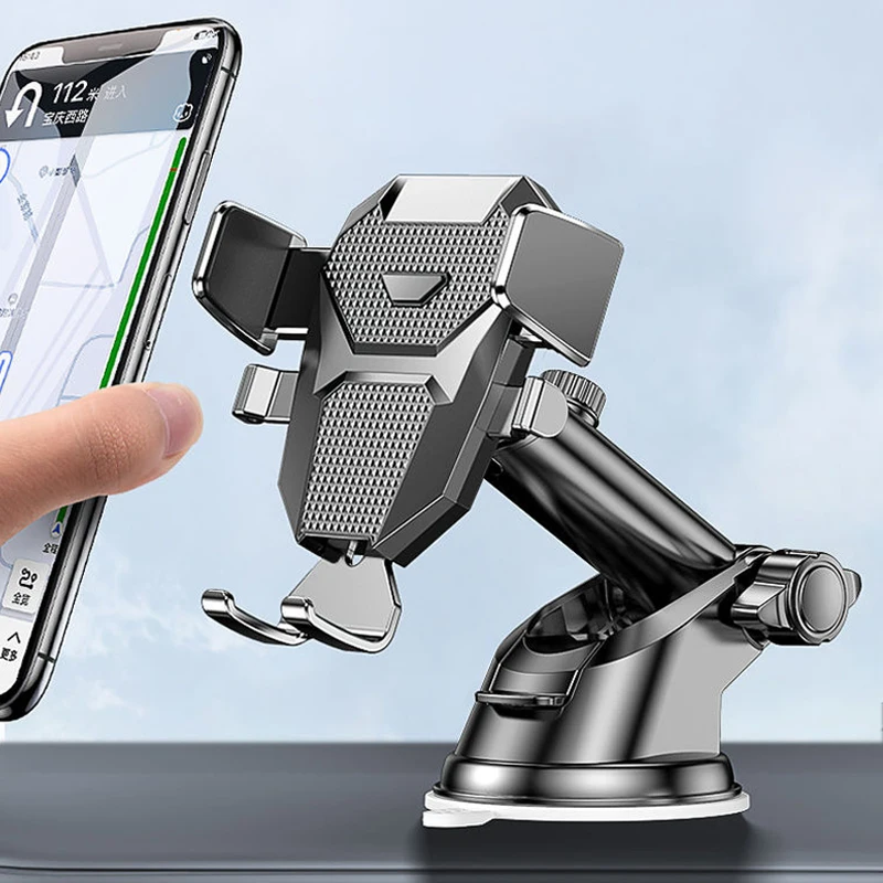 

Universal Sucker Car Phone Holder 360° Windshield Car Dashboard Mobile Cell Support Bracket for 4.0-7 Inch Smartphones Auto Part