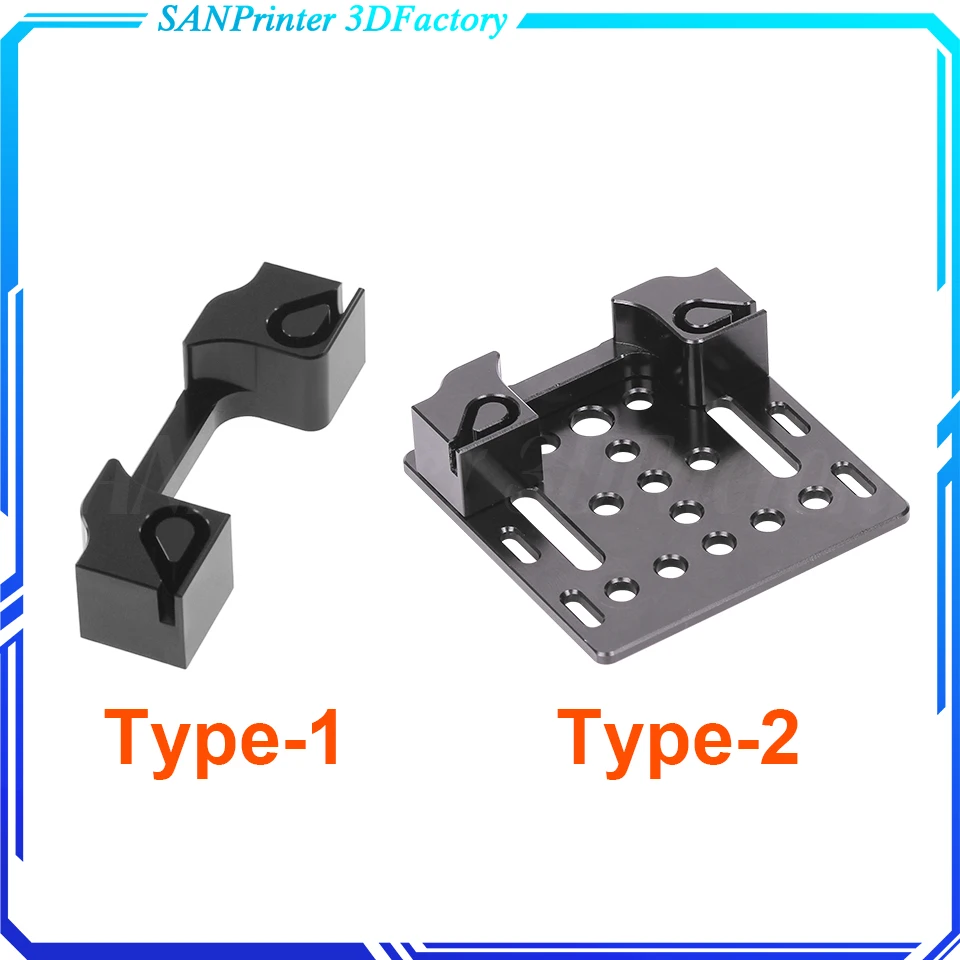 V-Slot builds X-axis slider aluminum plate with timing belt buckle buckle 2020 profile board 3d printer part