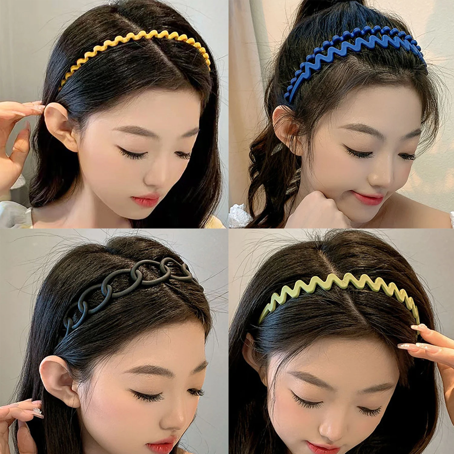 Рисунок 5 - Обруч для волос матовый однотонный геометрический