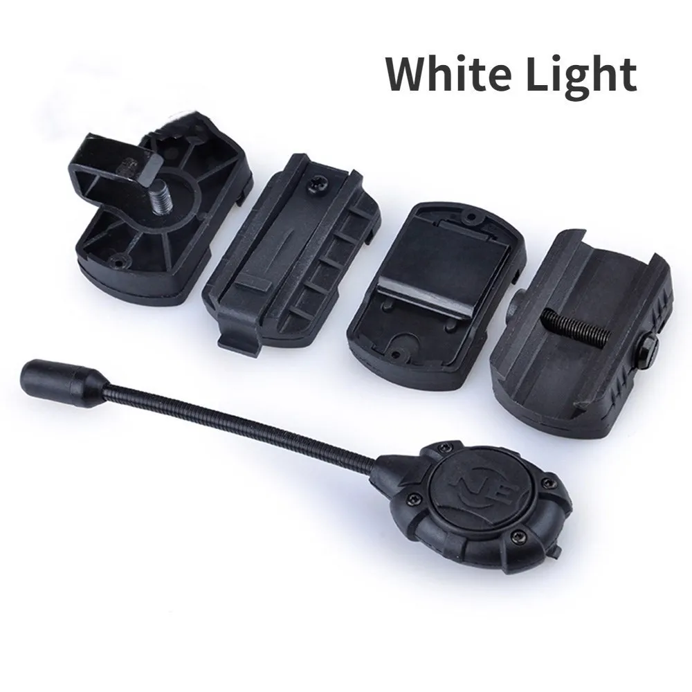 Airsoft Tactical Helmet Strobe Light Mpls 3 Mode LED Helmet Lights Fast Helmet Lamp Hunting Survival Safety FlashLight