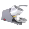 Ice Snow Cone Maker Antisplash Stainless Steel Food-grade Snow Cone Machine Snow Cone Maker Machine Sturdy Electric Ice Crusher 4
