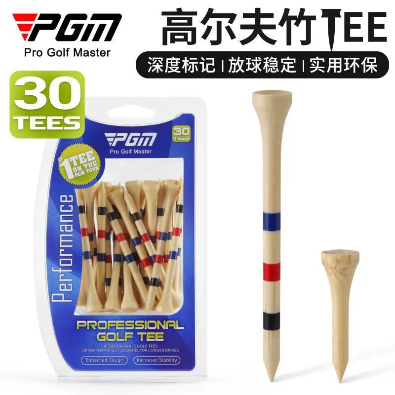 

PGM Golf Bamboo TEE Professional 30 TEES QT030