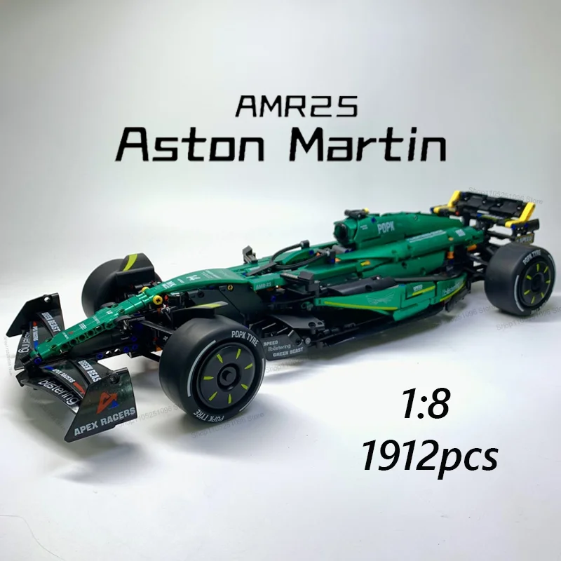 Blocs de construction de voiture de sport Aston Martin, nouvelle Performance technique classique, 1912 pièces, MOC, ensemble de modèles d'assemblage à monter soi-même, jouet pour garçon et adulte, cadeau