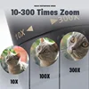 Military Metal 10-300X Zoom HD Powerful Binoculars Long Range Portable High Quality Professional Telescope Monocular for Hunting 4