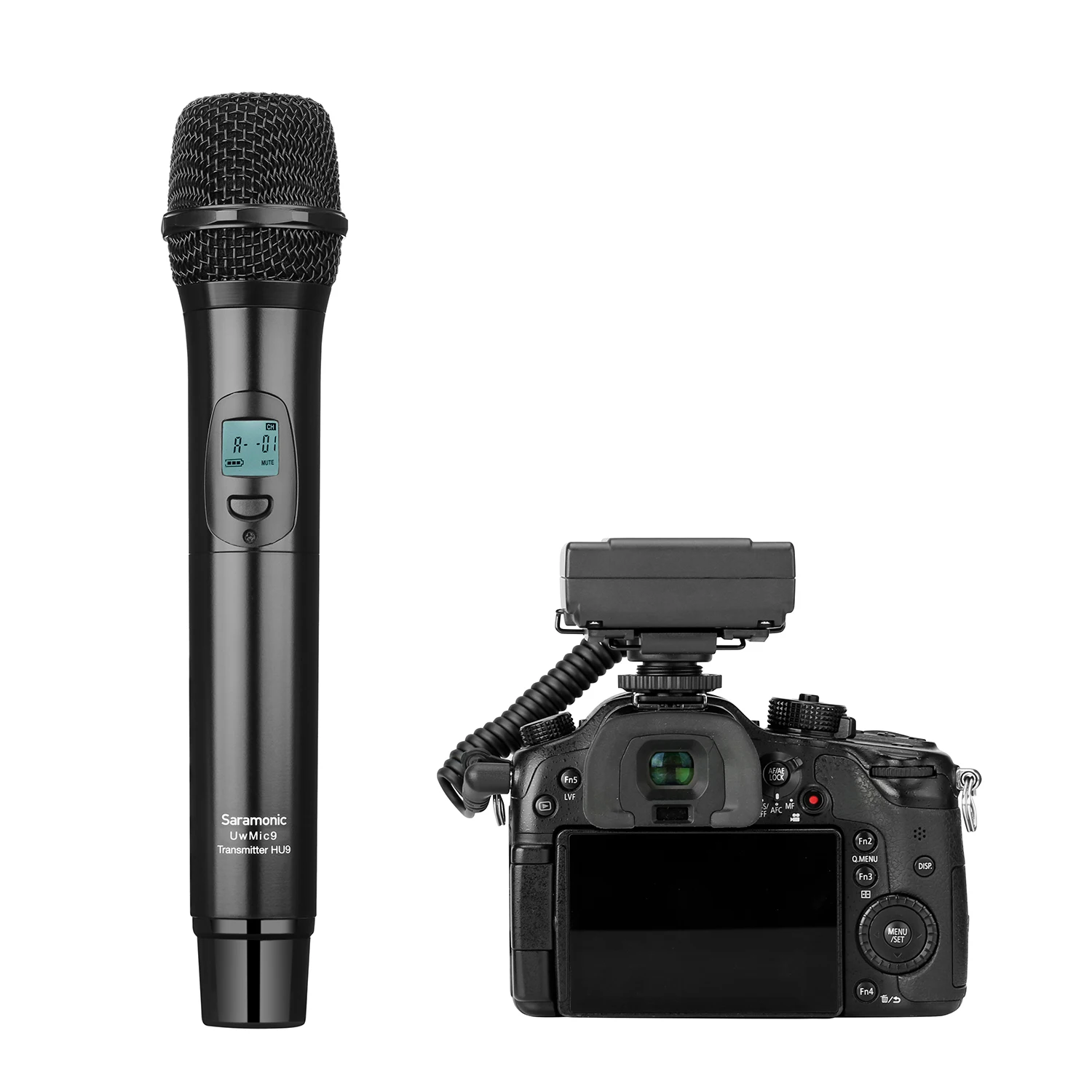 Saramonic-電子機器用のプロフェッショナルなワイヤレスマイク9キット