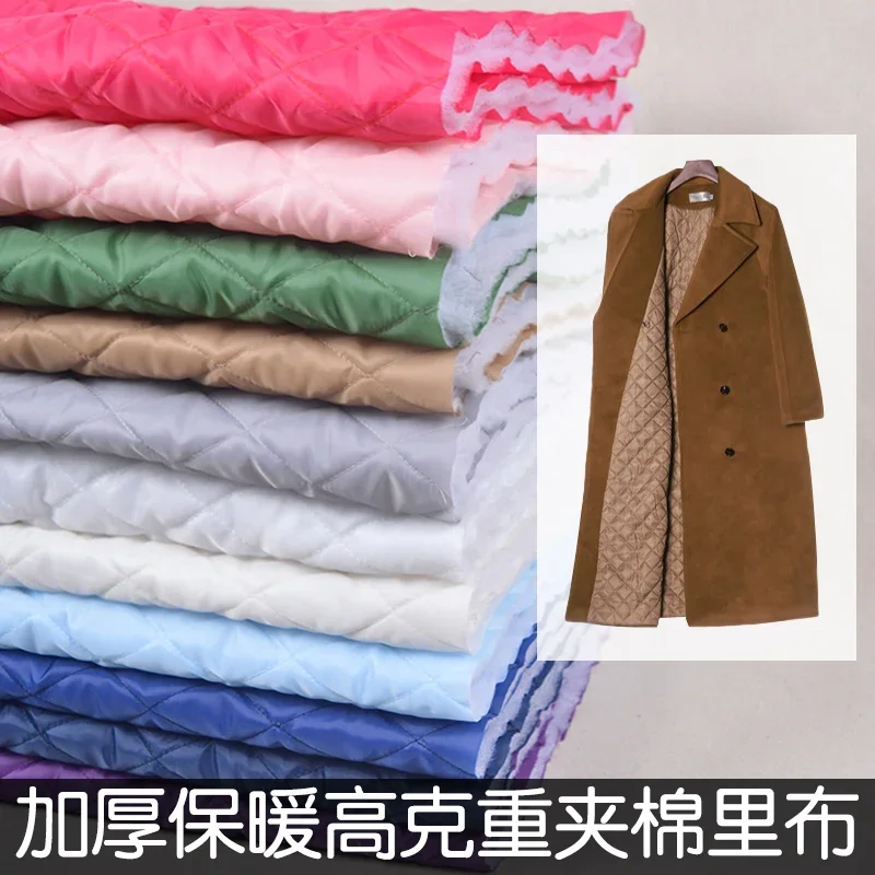 Luxurious Quilted Fabric in Rich Autumn/Winter Design – Perfect for Handmade Clothing & Crafting