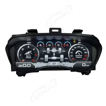 Pantalla LCD para el Tablero de Instrumentos de Ford Everest/Ranger T7 T8 2016-2021, Velocímetro Digital, Panel de Instrumentos Virtual 1