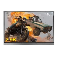 16inch Portable Monitor 2.5K/120HZ/100%sRGB  For Laptop XBox PS4 / 5 Switch Cell Phone Computer Extension Gaming  Travel Screen - Image 2