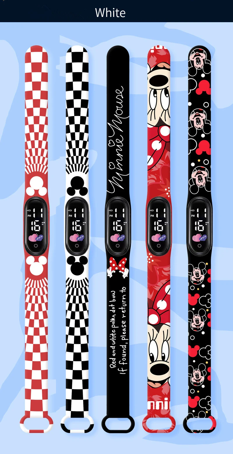 Cartoon Mouse Mickey Mouse Watch Band For Apple Watch Authentic