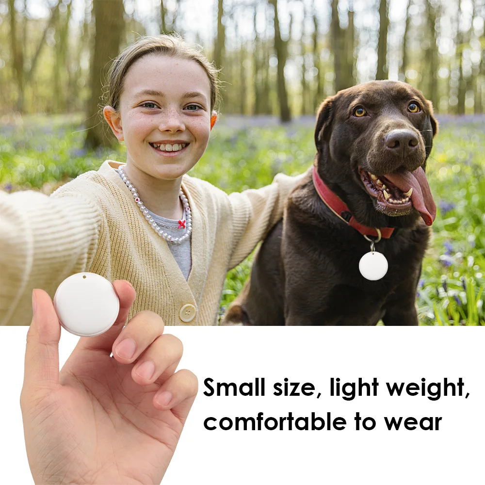 F6 GPS Tracker for Pets Wireless Mobile Phone Tracking Device Compatible with Apple Android Ideal for Global National Use