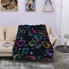 Couch Throw Blanket for Bed MINISO Hello Kitty Decorative Sofa Blankets Fluffy Soft Blankets Bedspread on the Bed Halloween Boho 3
