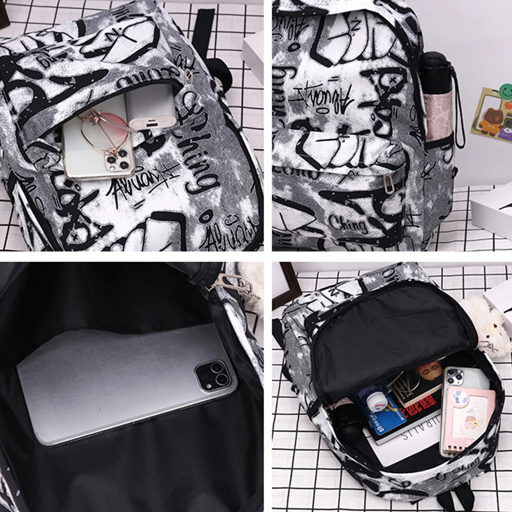 Fashion Women's Large Capacity Student Casual Ins Backpack Korean Version New Sen Series Men's Bag