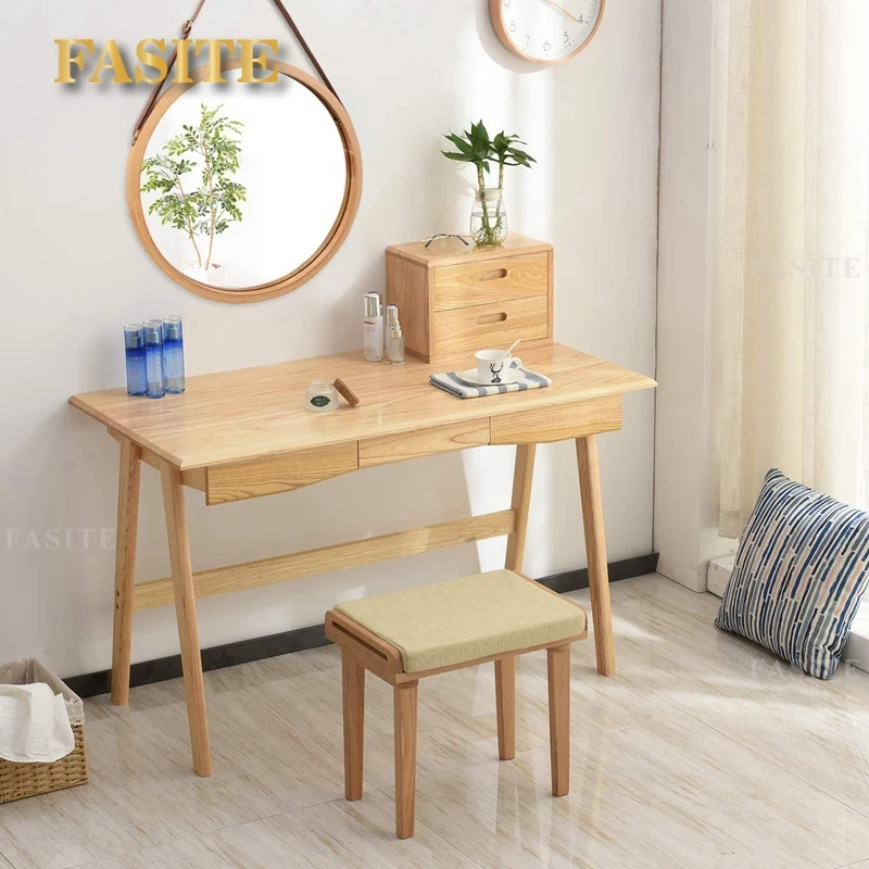 Description Picture 4 of itemNordic Bathroom Mirror Round Wall Mount Mirror Hanging Ornament Salon Bathroom Decor Mirror Safety Explosion-proof.