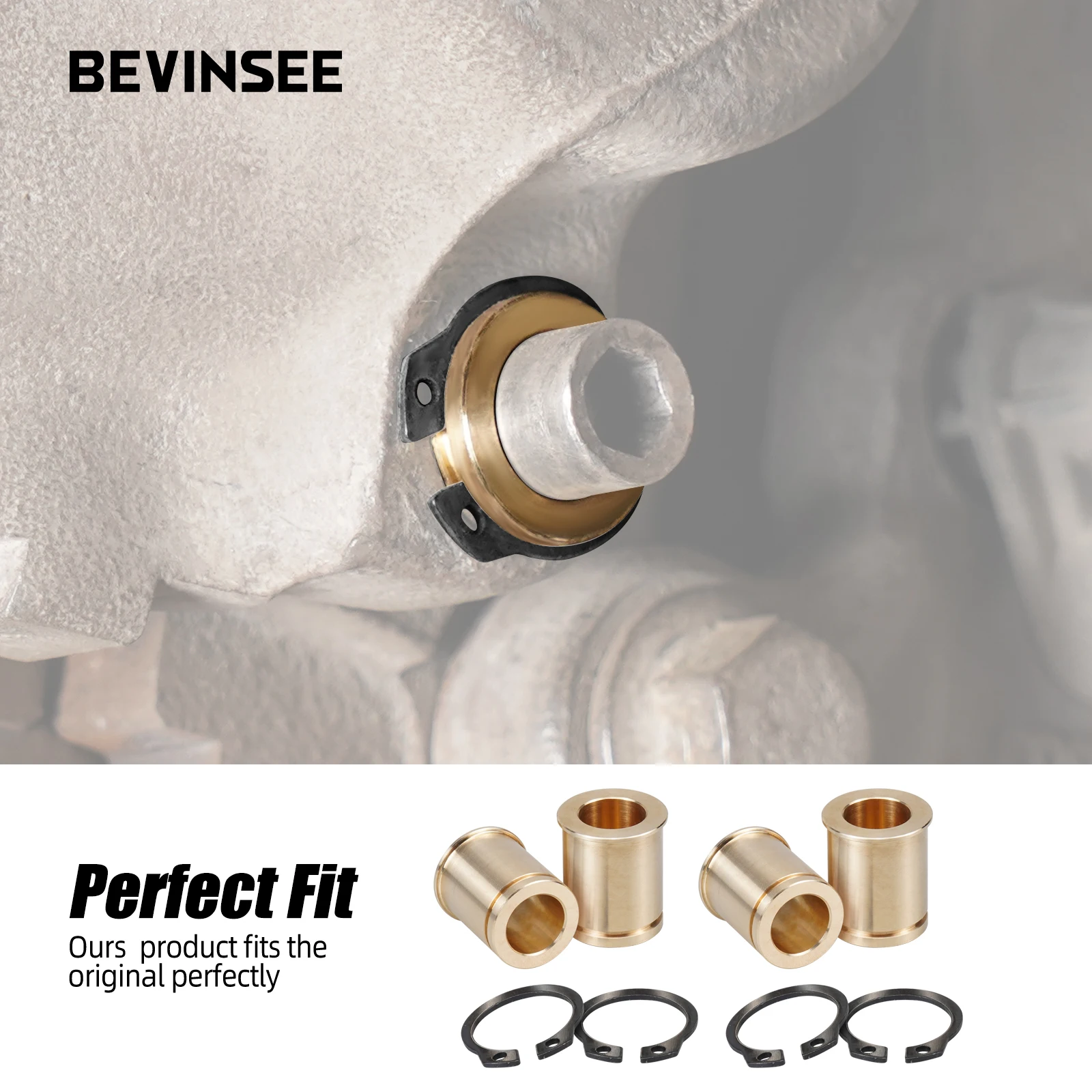 Brass Brake Caliper Guide Bushings for BMW E36 E46 E92 E90 E91 E93 E30 E82 E88 E28 E34 E39 E24 E32 E31 Z3 Z4 325i 328i BEVINSEE