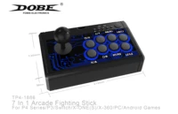 DOBE 7 In1 USB Arcade Fight Stick Street Fighting Joystick Controller for PS3 / PS4 / XBOX ONE / XOBX 360 / PC / Android /Switch - Image 3